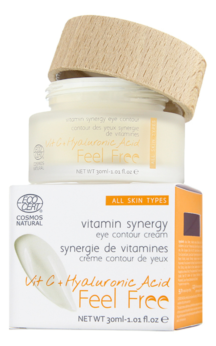 FEEL FREE FEEL FREE Vitamin Synergy nakts krēms acu zonai, 30ml 30 ml