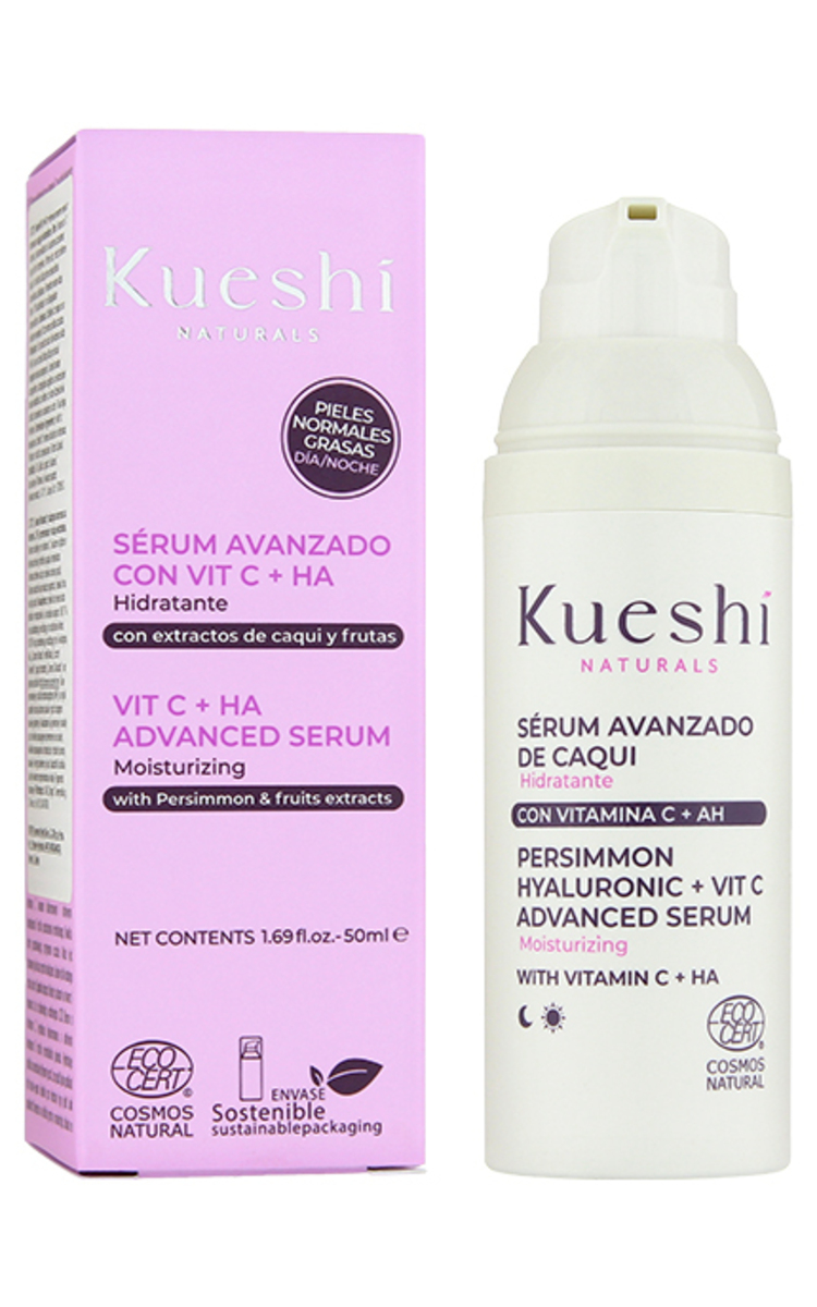 KUESHI KUESHI Naturals Vit-C + HA mitrinošs serums sejai, 50ml 50 ml