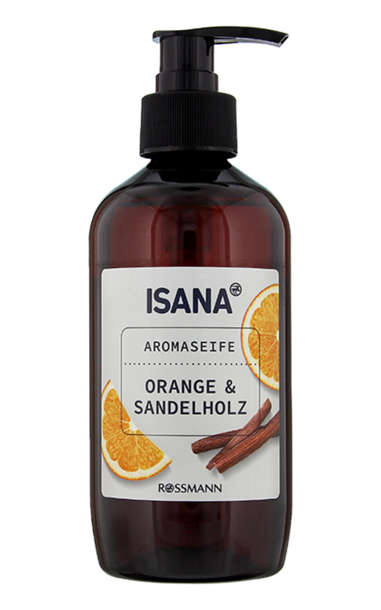 ISANA ISANA Orange & Sandelholz aromātiskās šķidrās ziepes, 350ml 350 ml