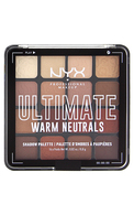 NYX PROFESSIONAL MAKEUP Ultimate Warm Neutrals палетка теней для век, 16x0.8г