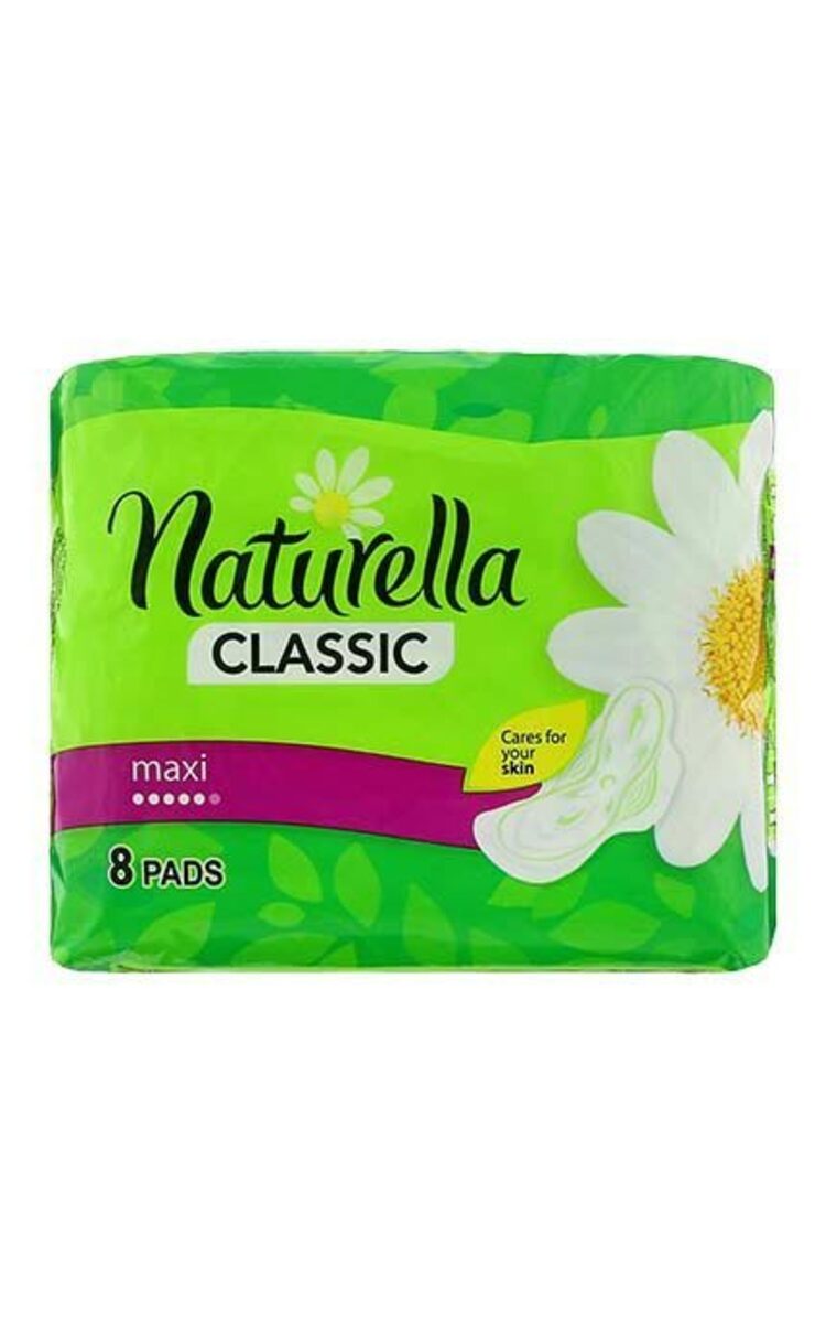 NATURELLA NATURELLA Classic Maxi гигиенические прокладки, 8шт. 8 шт