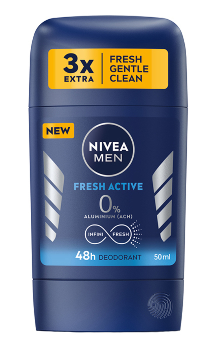 NIVEA MEN NIVEA MEN Fresh Active antiperspirants-zīmulis, 50ml 50 ml