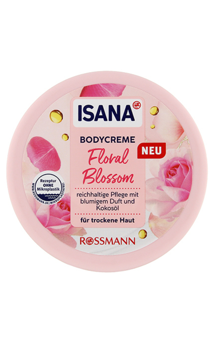 ISANA ISANA Floral Blossom ķermeņa krēms, 500ml 500 ml