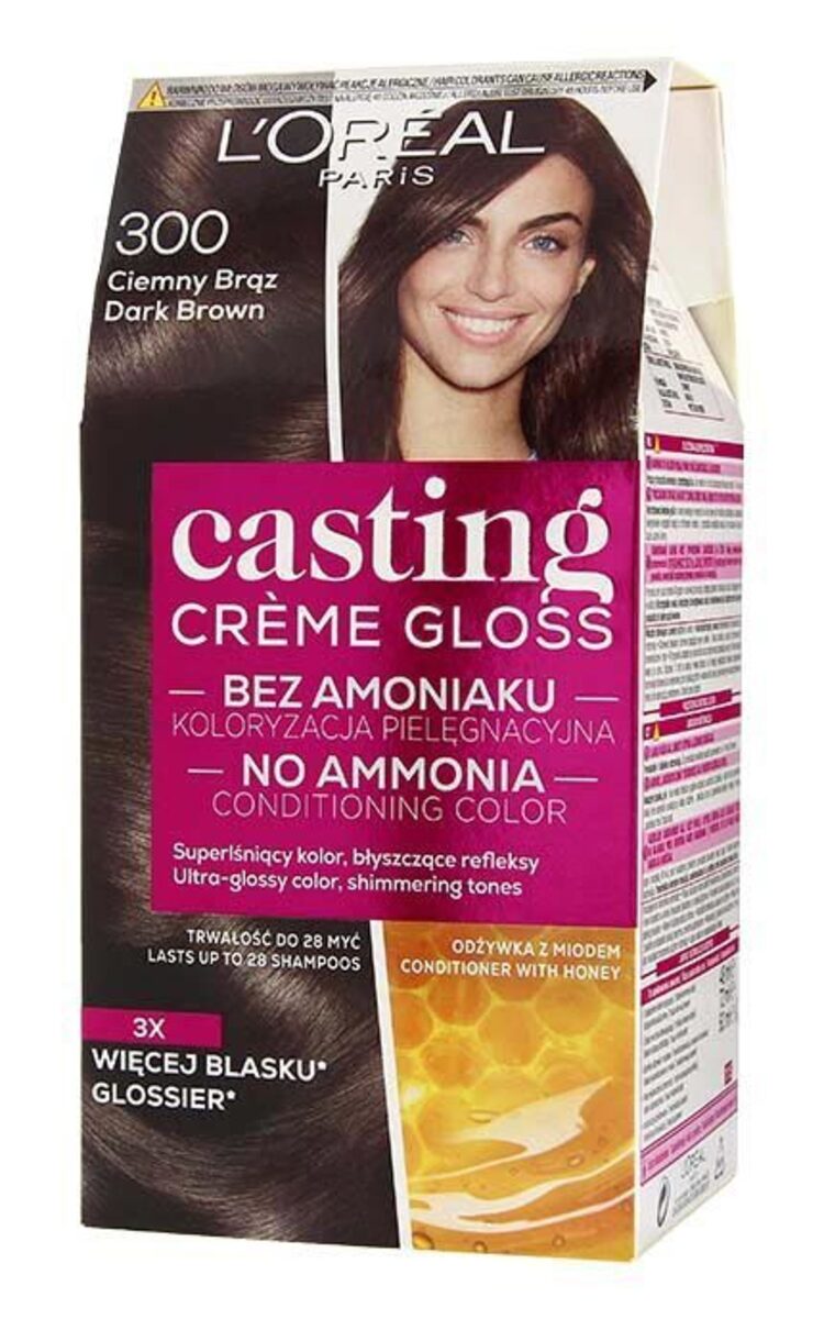 CASTING CASTING Creme Gloss краска для волос, 300 Dark Brown 1 шт