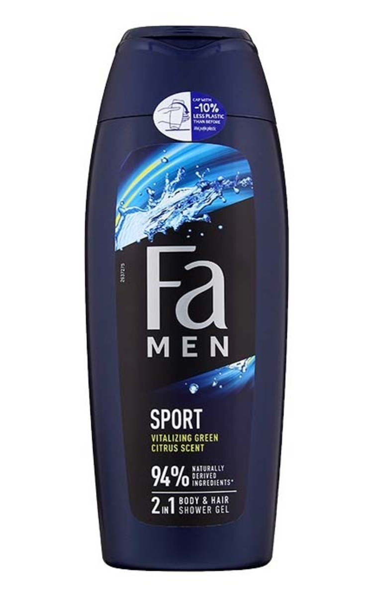 FA FA MEN Sport 2in1 dušas želeja, 400ml 400 ml