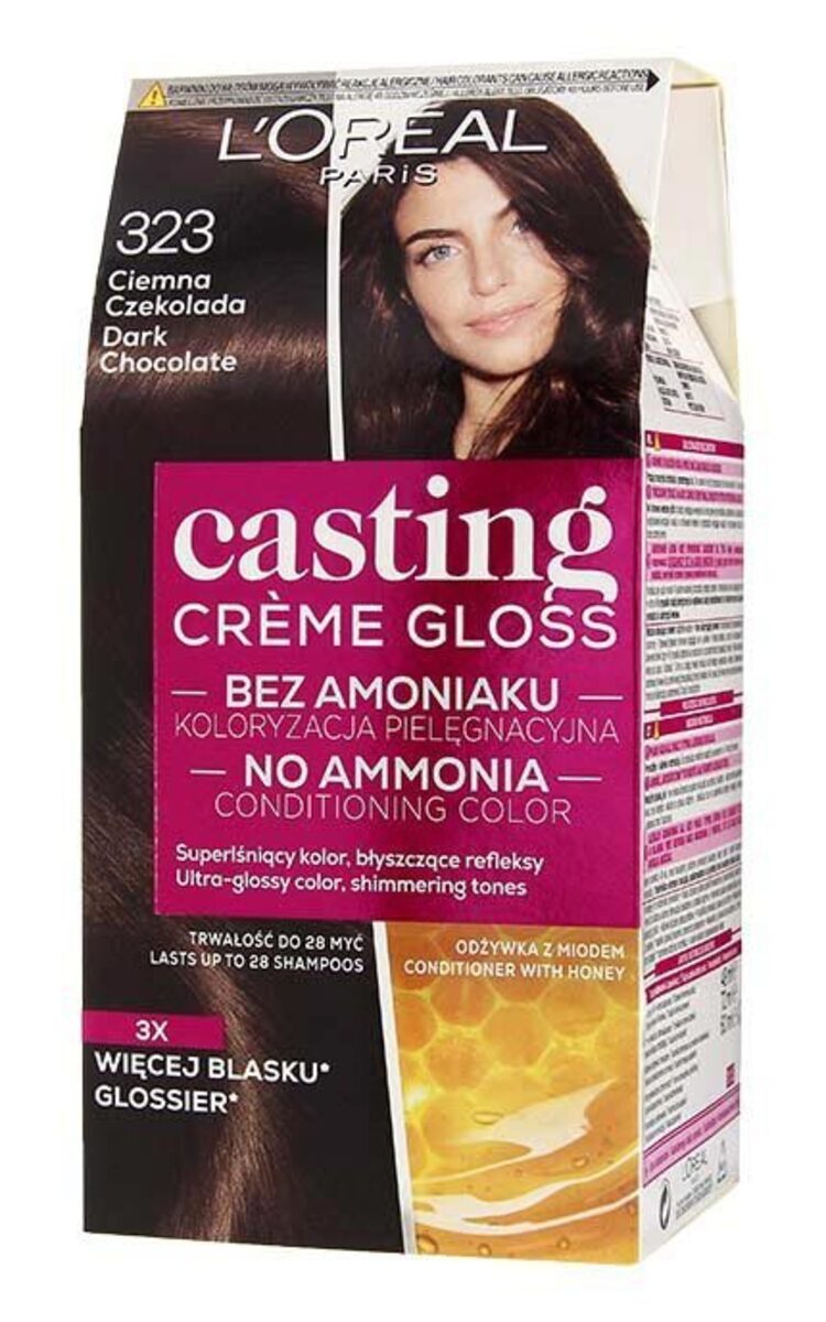 CASTING CASTING Creme Gloss краска для волос, 323 Dark Chocolate 1 шт