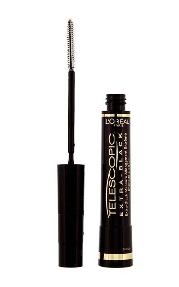 L`OREAL PARIS L`OREAL PARIS Telescopic skropstu tuša, Carbon Black, 8ml Ultra Black