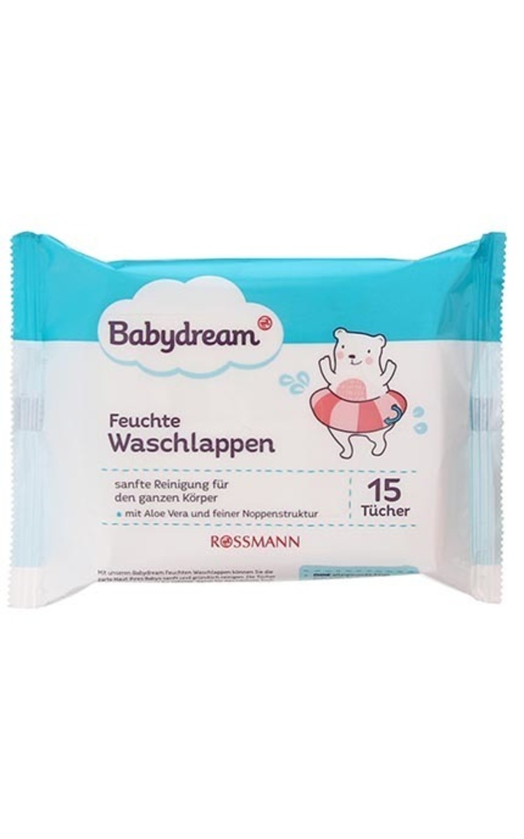 BABY DREAM BABYDREAM Влажные салфетки, 15шт. 15 шт