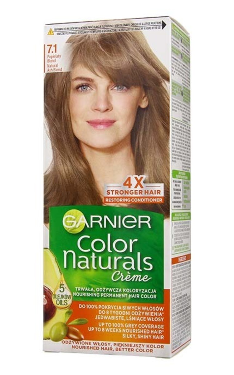 GARNIER COLOR NATURALS GARNIER COLOR NATURALS Краска для волос, 7.1 Natural Ash Blond 1 шт