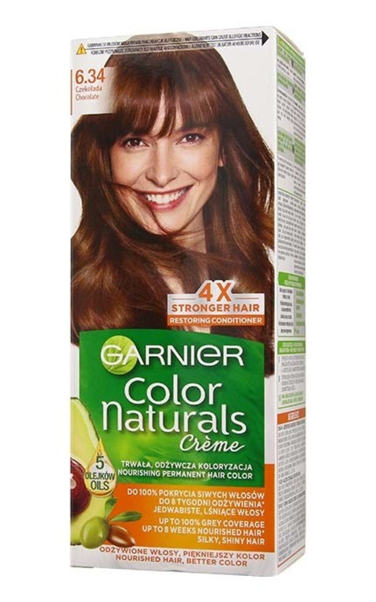 GARNIER COLOR NATURALS GARNIER COLOR NATURALS Краска для волос, 6.34 Chocolate 1 шт