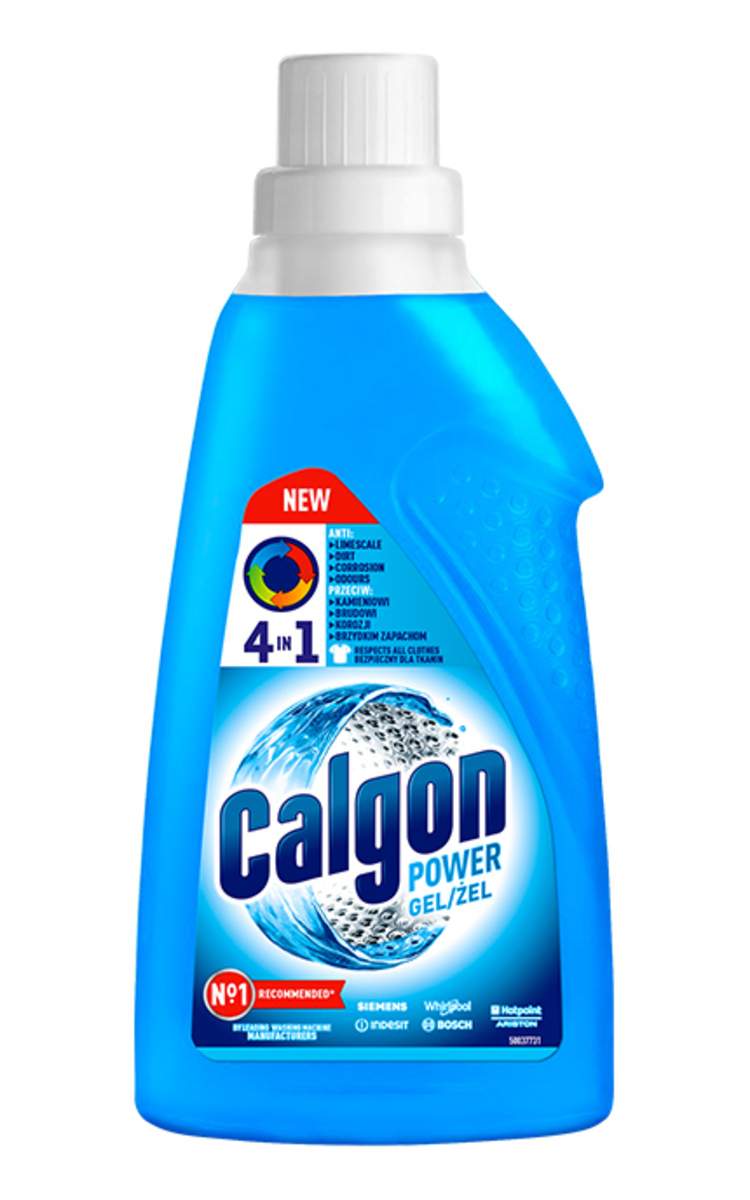 CALGON CALGON Power Gel 4in1, gels ūdens mīkstināšanai veļas mašīnām, 750ml 750 ml