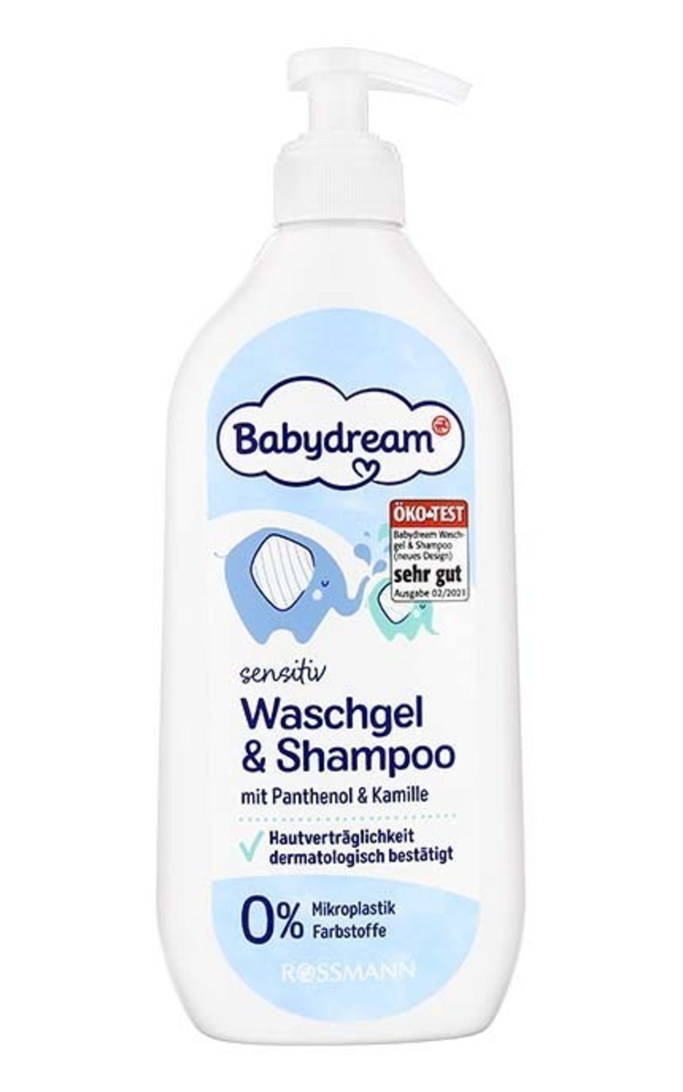 BABY DREAM BABYDREAM Sensitiv dušas želeja un šampūns, 500ml 500 ml