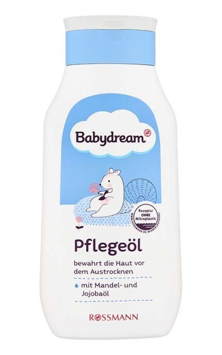 BABY DREAM BABYDREAM Ухаживающее масло для тела с миндалем и маслом жожоба, 250мл 250 мл