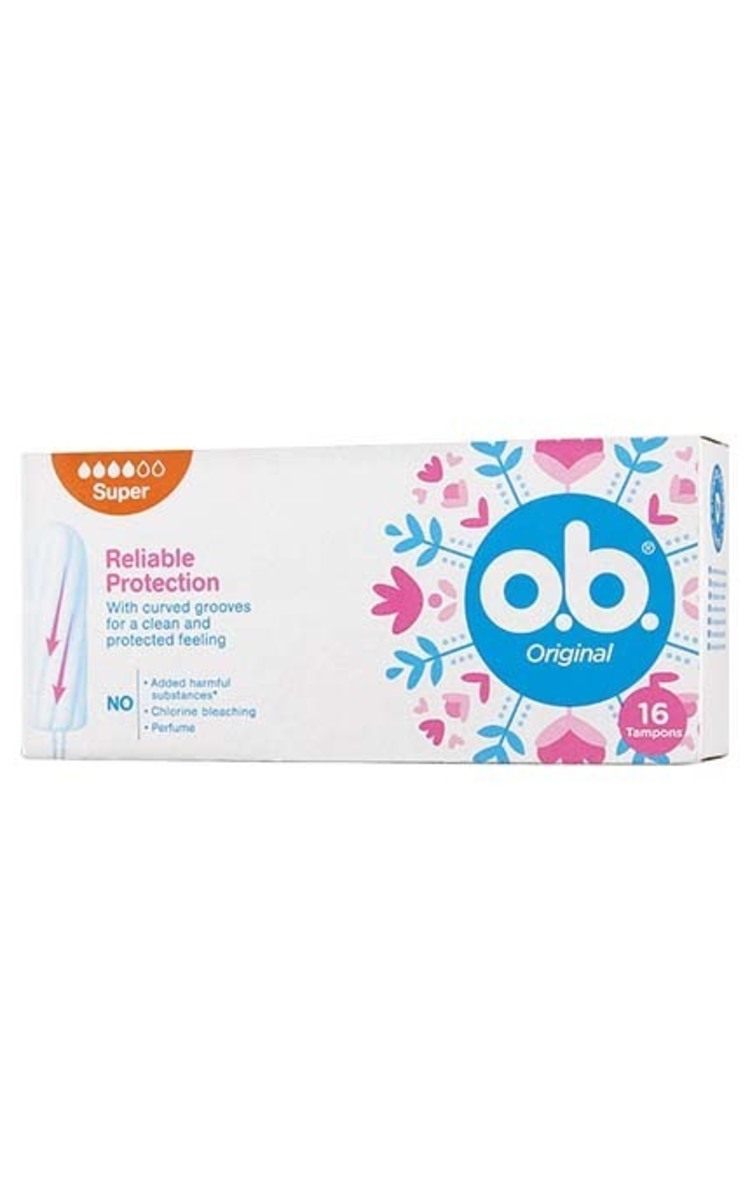 O.B. O.B. Reliable Protection тампоны, Super, 16шт. 16 шт