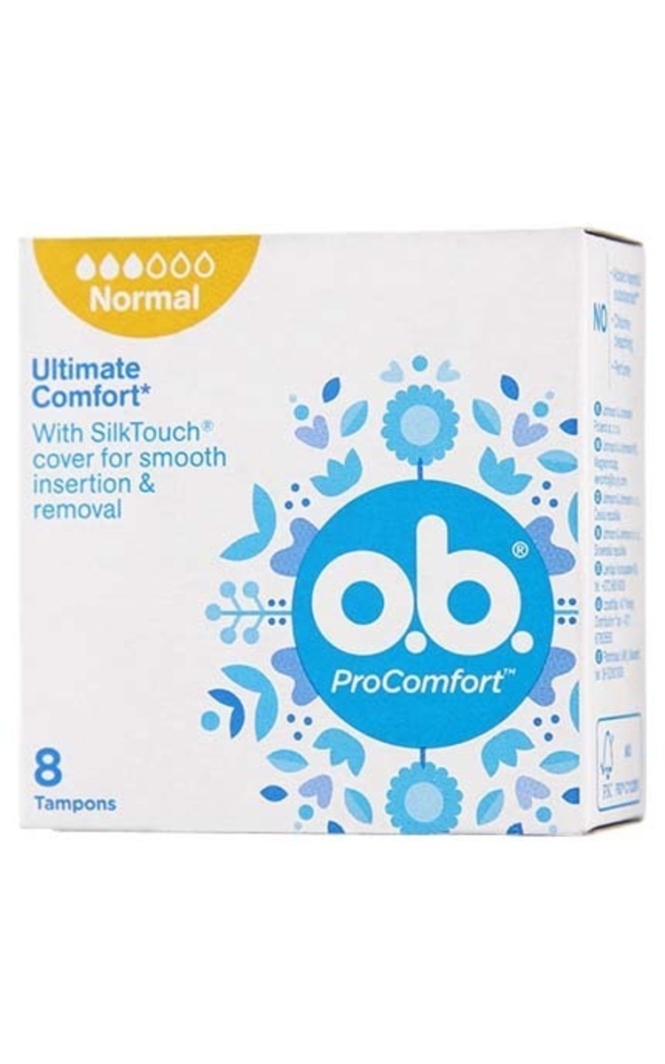 O.B. O.B. ProComfort Normal тампоны, 8шт. 8 шт