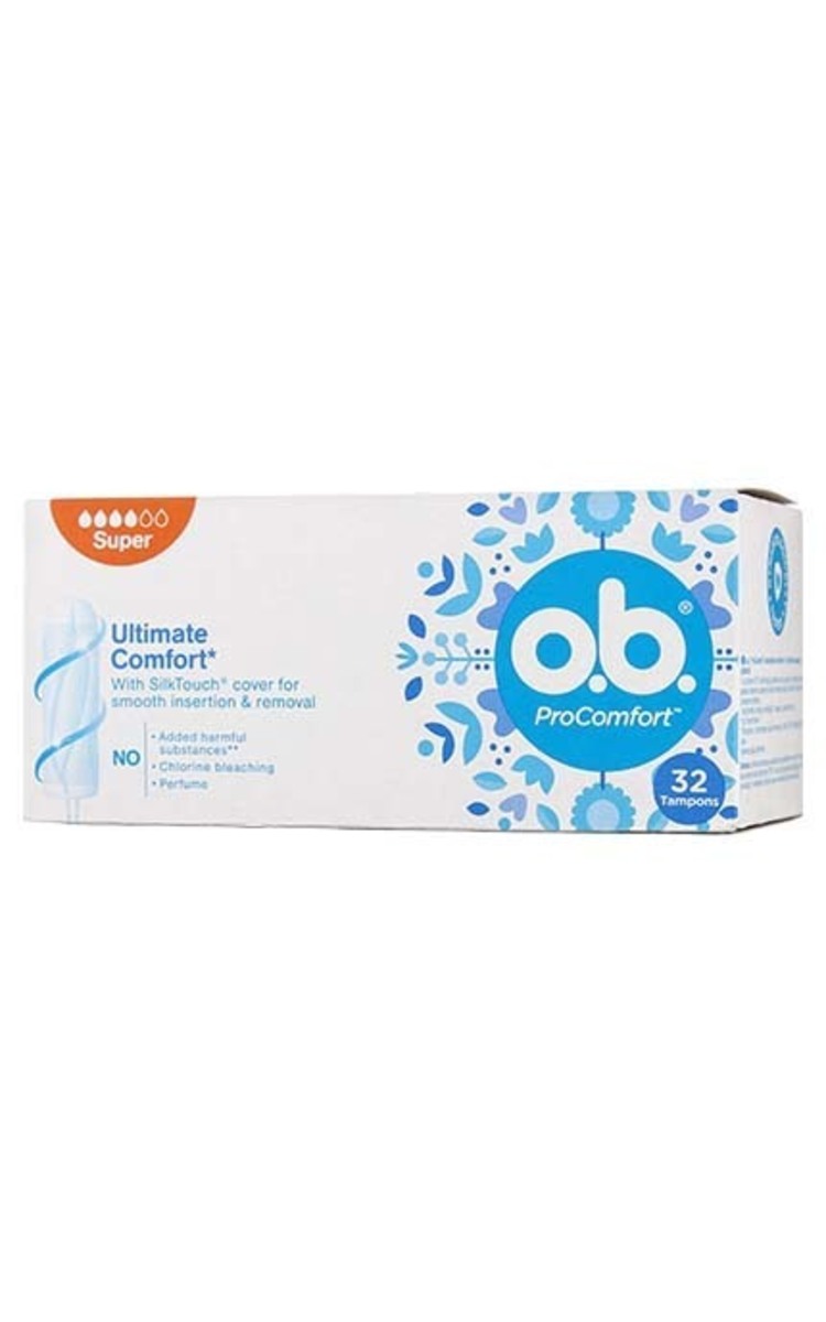 O.B. O.B. ProComfort Super tamponi, 32gab. 32 gab.