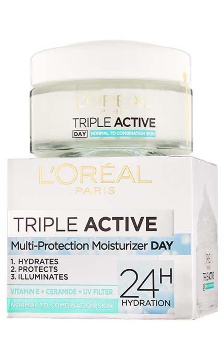 L`OREAL L`OREAL Triple Active dienas krēms sejai,  50ml 50 ml