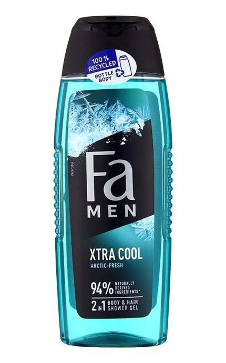 FA FA MEN Xtra Cool 2in1 Arctic-Fresh dušas želeja, 250ml 250 ml