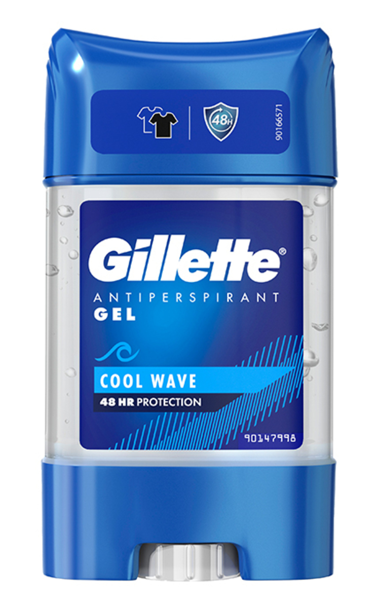 GILLETTE GILLETTE Cool Wave vīriešu antiperspirants-želeja, 70ml 70 ml