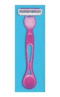 GILLETTE Venus3 Colors vienreizējie sieviešu skuvekļi, 3gab.