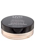 NYX PROFESSIONAL MAKEUP Mineral Matte Finishing birstošais pūderis, Light/Medium, 8g